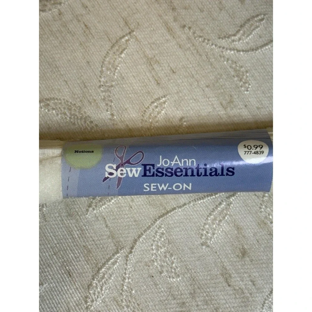 Vintage 2005‎ Jo-Ann SewEssentials Sew-On Hook & Loop Fastener - White